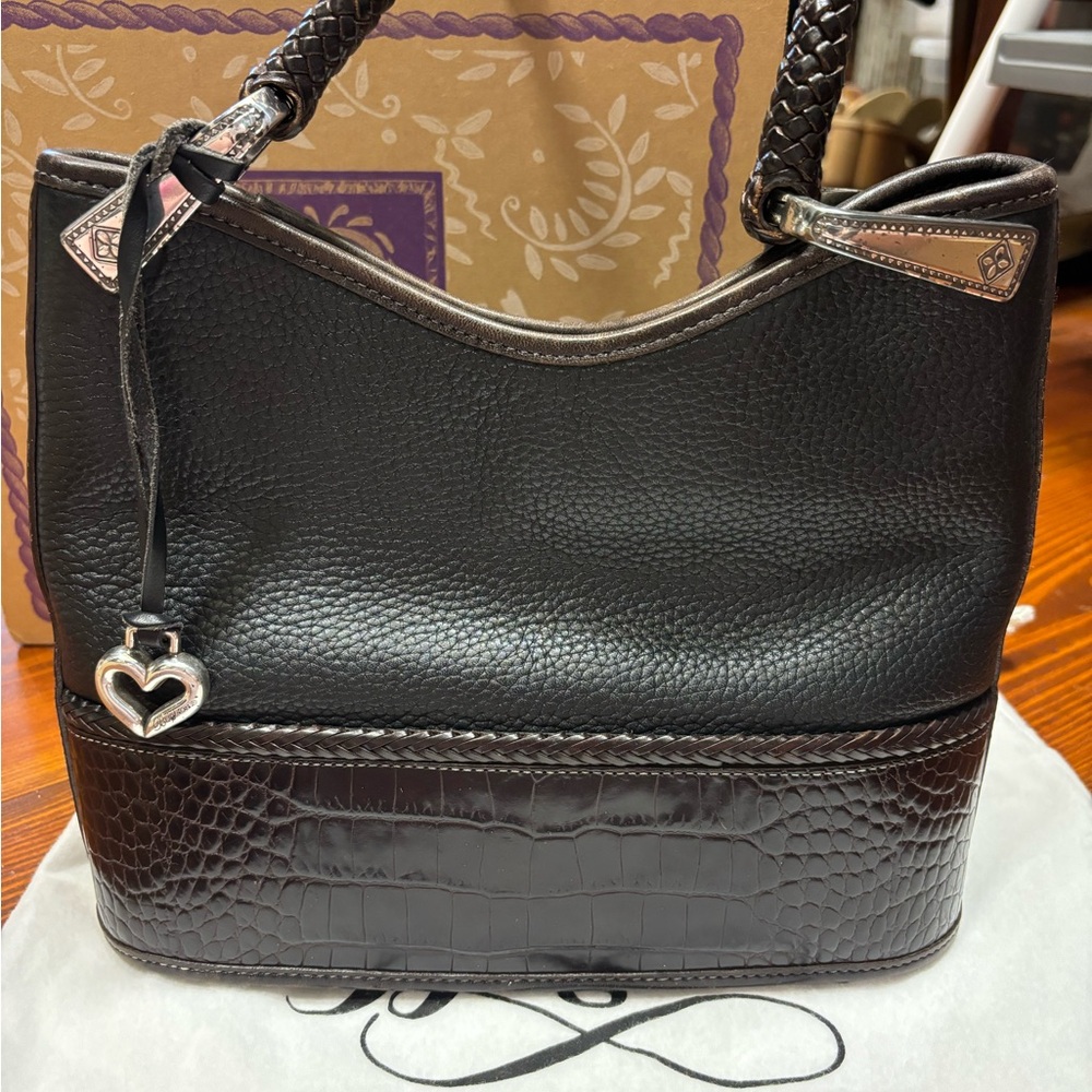 Brighton Black and Brown Purse
